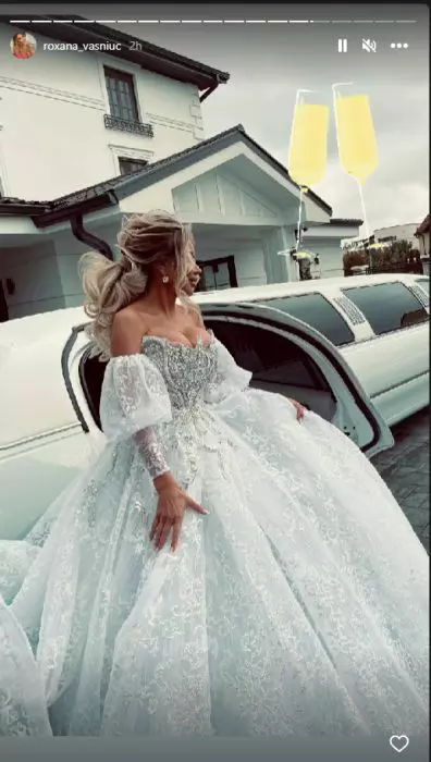 Roxana Vaşniuc își donează rochia de mireasă după divorț. Vedeta a făcut anunțul