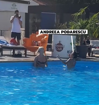Andreea Podărescu și-a uitat, clar, fostul iubit. A făcut un adevărat show la piscină