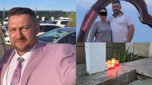 Filmul tragediei din Piatra Neamț. Gestul soției polițistului i-a întristat pe toți. "Criminalul se uita spre mama lui, cum plânge la capul tatălui”