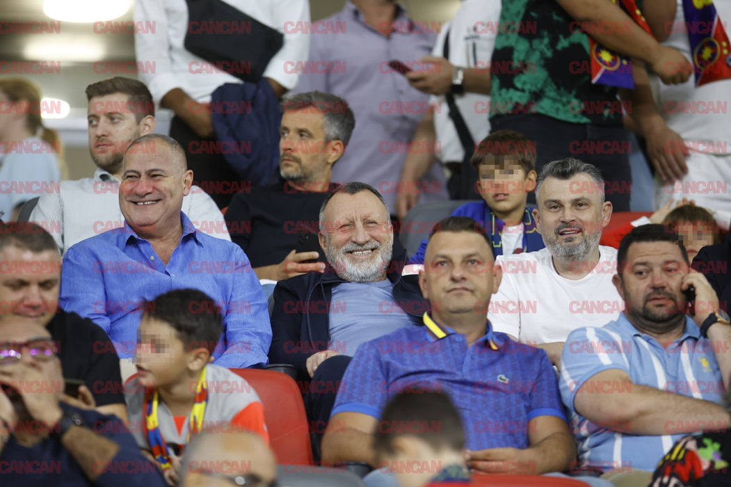 Marcel Ciolacu, în tribune la meciul FCSB - LASK Linz