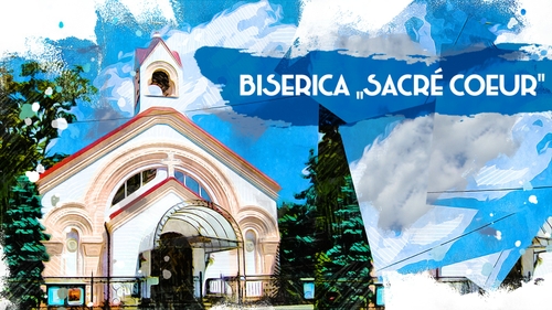 Biserica franceză ”Sacré Cœur”, locul unde peste 1000 de oameni vin să se roage