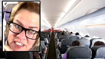 Cum s-a răzbunat această femeie pe un pasager din avion, care a refuzat să facă schimb de locuri, pentru a sta alături de copiii ei