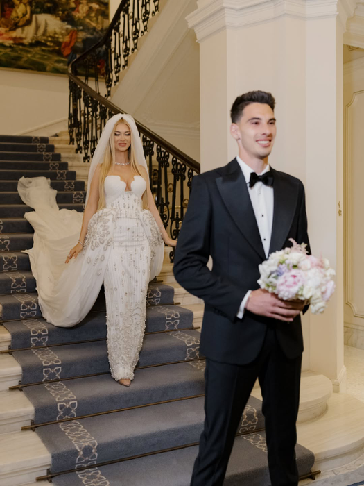 Primele imagini cu Andreea Bălan în rochie de mireasă. Victor Cornea, emoționat în ziua nunții: ”Este cea mai frumoasă zi!” Foto: Grabazei Photography