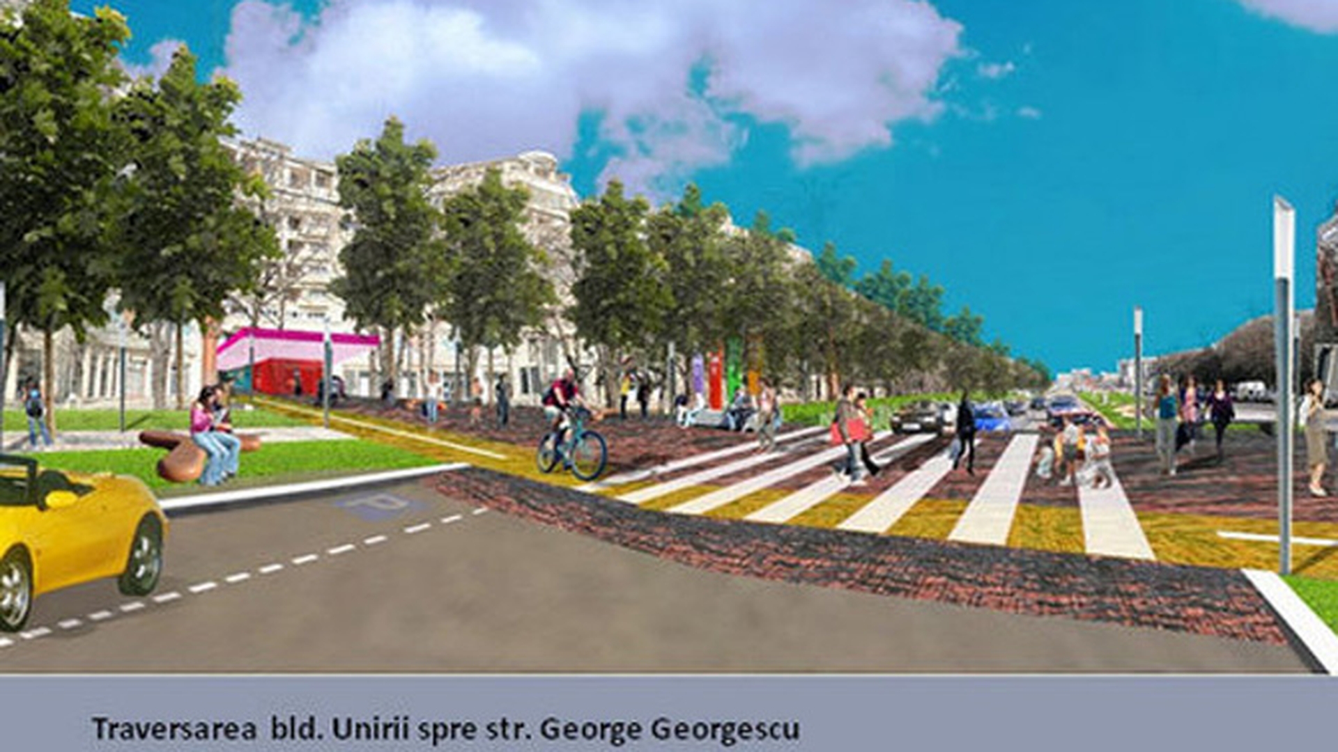 VIDEO Mai multe parcuri, parcari si o autostrada suspendata pentru bucuresteni. Vezi aici cum va arata Capitala in 2035!