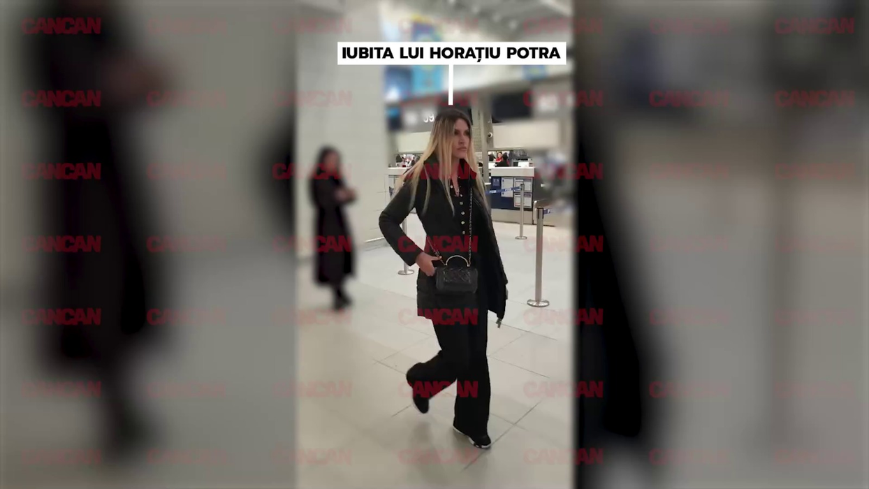 Ce i-a spus iubita lui Horațiu Potra când l-a văzut în aeroport! Presa i-a pus cea mai arzătoare întrebare la care românii vor răspuns