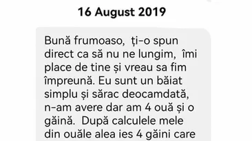 Bancul zilei. Bună frumoaso, ţi-o spun direct ca să nu ne mai lungim...