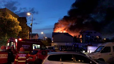 Incendiu devastator în Bucureşti! 20 de victime