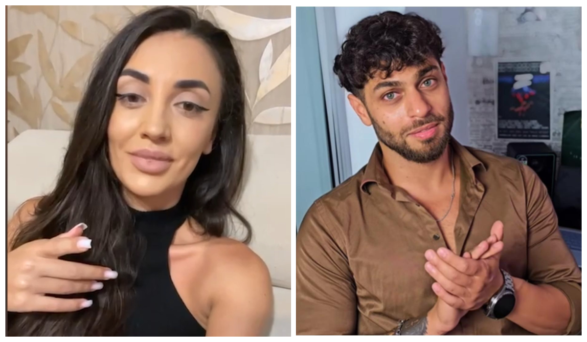 Bianca Mitroi și Robert Braia / Foto: Captură Video