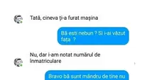 Bancul de weekend | Tată, cineva ți-a furat mașina