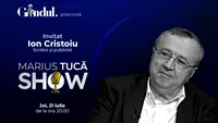 Marius Tucă Show începe joi, 21 iulie, de la ora 20.00, live pe gandul.ro