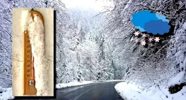 Frigul și ninsorile pun stăpânire pe România! Meteorologii ANM prezintă prognoza săptămânii