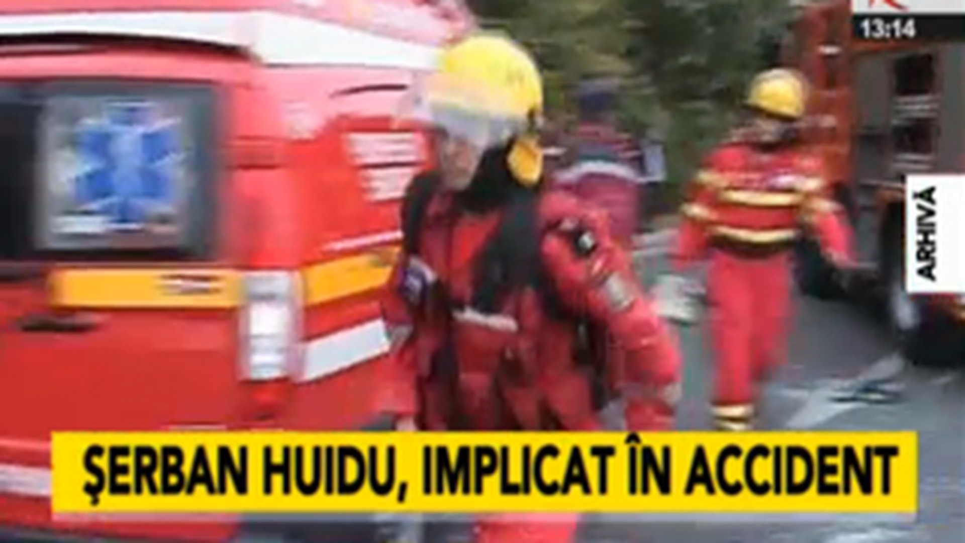 VIDEO Cei doi copii ai lui Huidu, dusi la spital in urma accidentului provocat de tatal lor