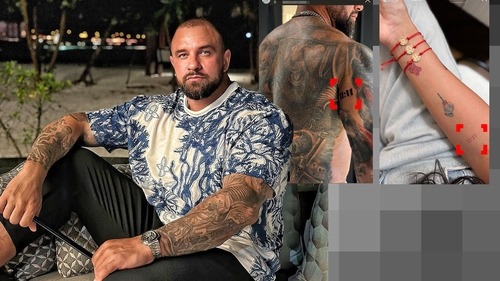 Trecutul nu-i dă pace lui Alex Bodi! Musculosul şi-a făcut „marcaj permanent” asortat cu fosta