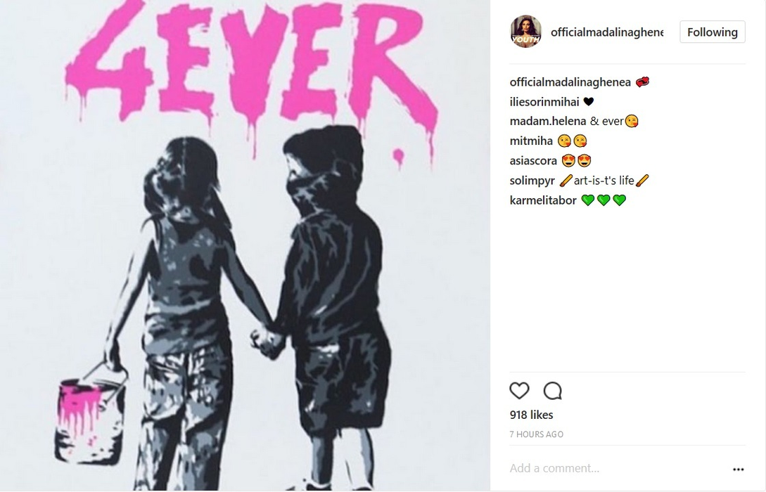 Ultimele două postări ale Mădălinei Ghenea dau de înţeles că s-ar fi împăcat cu Matei Stratan