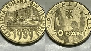 Tu mai ai așa ceva acasă? Prețul ireal la care se vinde o monedă comemorativă de 50 de bani din 2019, acum, la 5 ani distanță