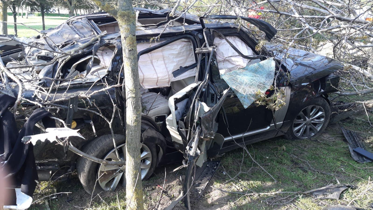 Locul teribilului accident