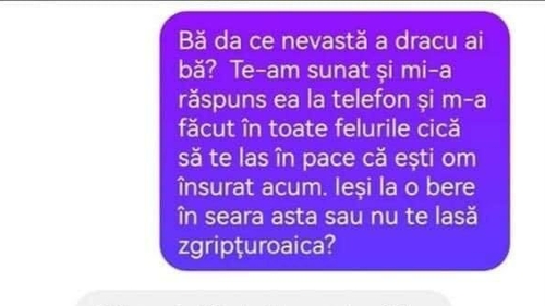 BANCUL ZILEI | Ce nevastă a dracului ai!