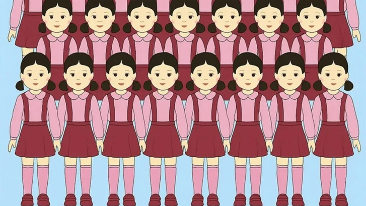 Test de perspicacitate | Care fetiță este diferită de toate celelalte?