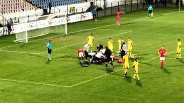 Un fotbalist englez a ajuns la spital, în stare gravă, după un meci disputat la Buzău