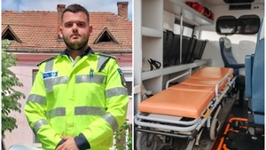 El este Bogdan, polițistul devenit erou. Un copil de trei ani trăiește datorită lui