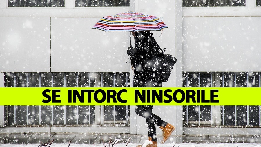ANM, anunț șocant. Se întorc ninsorile în toată România, inclusiv în București
