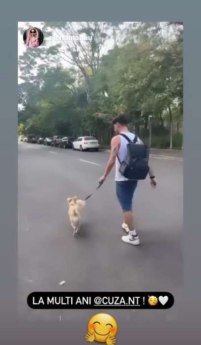 Cei apropiați i-au transmis mesaje frumoase, alături de câteva poze făcute împreună