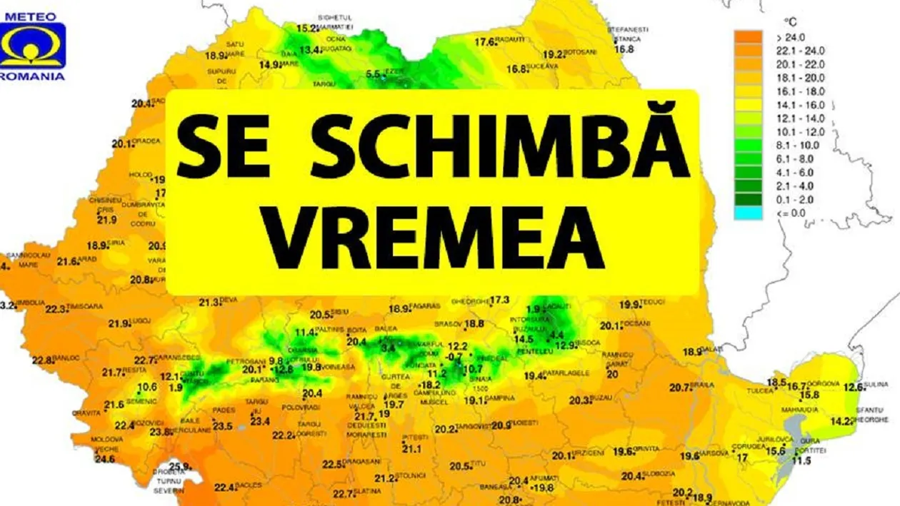 METEO - 3 anotimpuri într-o singură zi. Ce anunț au făcut specialiștii ANM