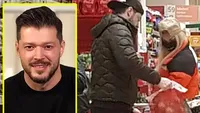 Nou cuplu-bombă în showbiz! Cine e noua iubită a lui Victor Slav. Au fost fotografiați împreună, într-un supermarket din București