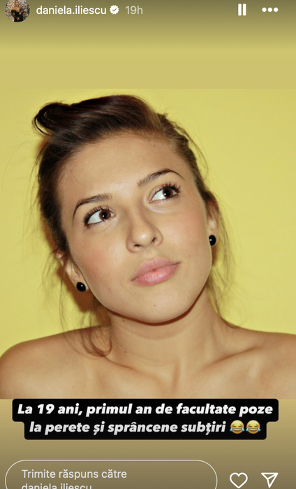 Cum arăta Daniela Iliescu la 18 ani! Era brunetă și avea un păr lung și lucios