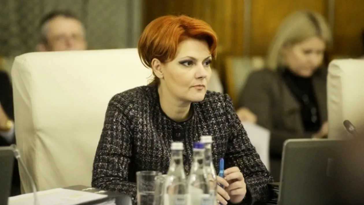 Ministrul Muncii, Lia Olguța Vasilescu, audiat la Parchetul General
