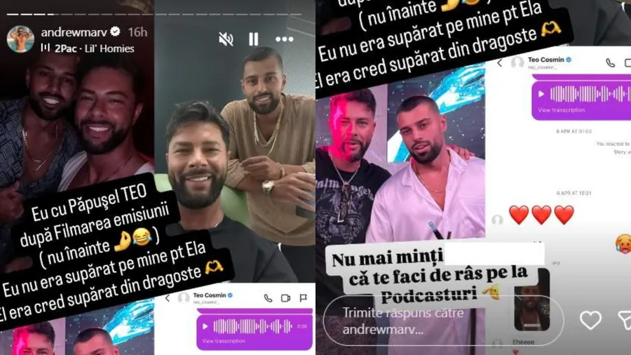 Andrei Vasile scoate „artileria grea” după atacul lui Teo Costache: „Te faci de râs”