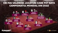 Mondialul, mai „sărac” cu 433 de milioane de euro. Cei mai valoroşi fotbalişti care pot rata CM 2022