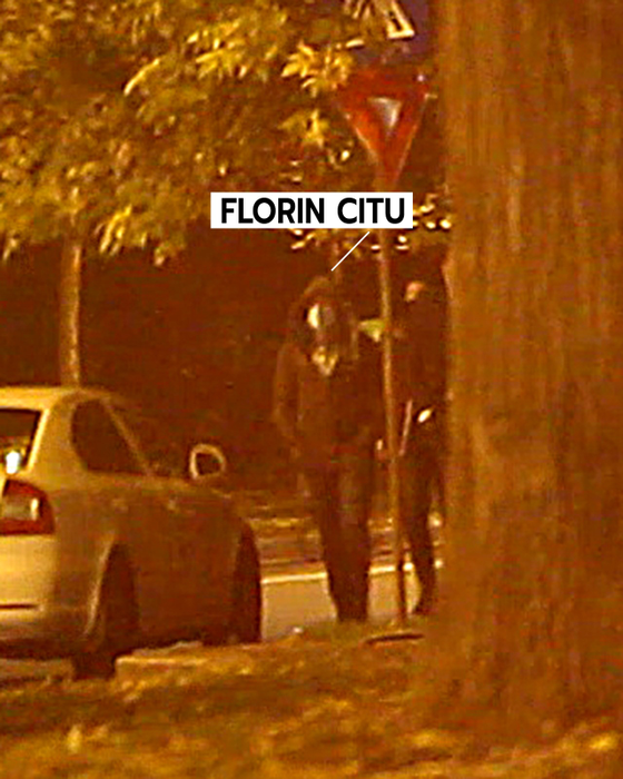 Florin Cîțu, pe străzile din București