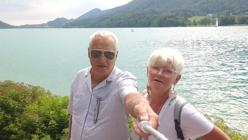 Monica Tatoiu și soțul său
