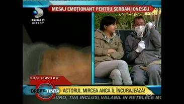 Mesaj emotionant! Vezi cine este alaturi de Serban Ionescu in aceste momente grele