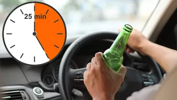 Am făcut calculul! Câte ore trebuie să aștepți pentru a te urca la volan, în funcție de ce ai băut: bere, vin sau tărie