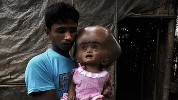 IMAGINI SOCANTE. Arata ca un alien. Boala ciudata de care sufera acest copil. Medici: Nu am vazut niciodata un caz atat de grav