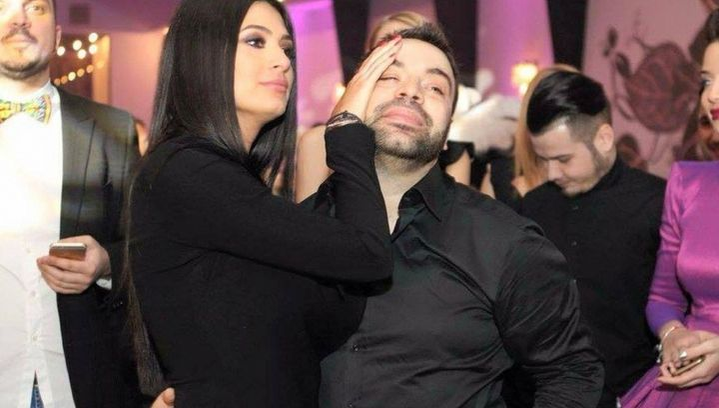 Florin Salam alături de Roxana Dobre actuala lui soție