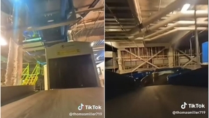 Un turist a filmat pe ascuns ce se întâmplă cu bagajele când sunt duse la cală. Ce traseu are o valiză în aeroport, de fapt: „Nu știu la ce mă așteptam”