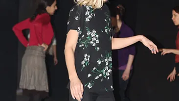 Dana Rogoz face cursuri de step de un an! Crezi ca se misca bine?