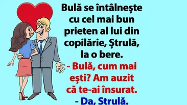 Bancul dimineții | Bulă și Bubulina, love-story fără happy-end