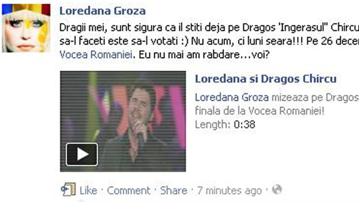 Loredana trage tare pe ultima suta de metri! Vezi cum isi promoveaza elevul!