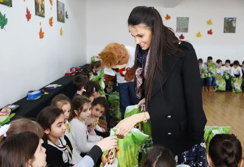 Anca Serea este o mămică model