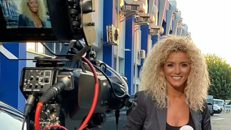 Cum arăta Nicoleta Drăgușin în 2008. A fost primul reporter CNN pe care România și Kanal D l-au avut