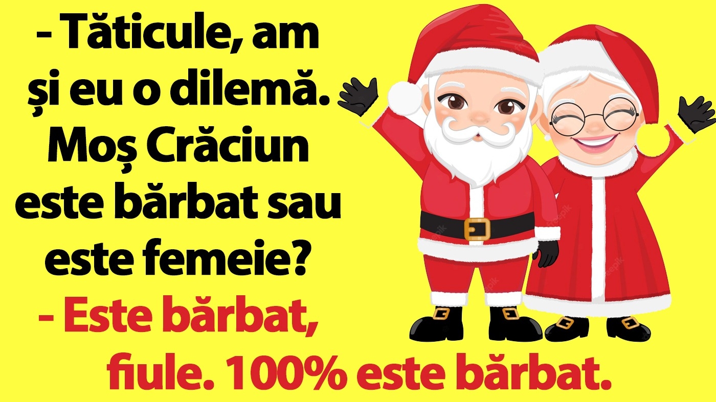 BANCUL ZILEI | Ce este Moș Crăciun, de fapt