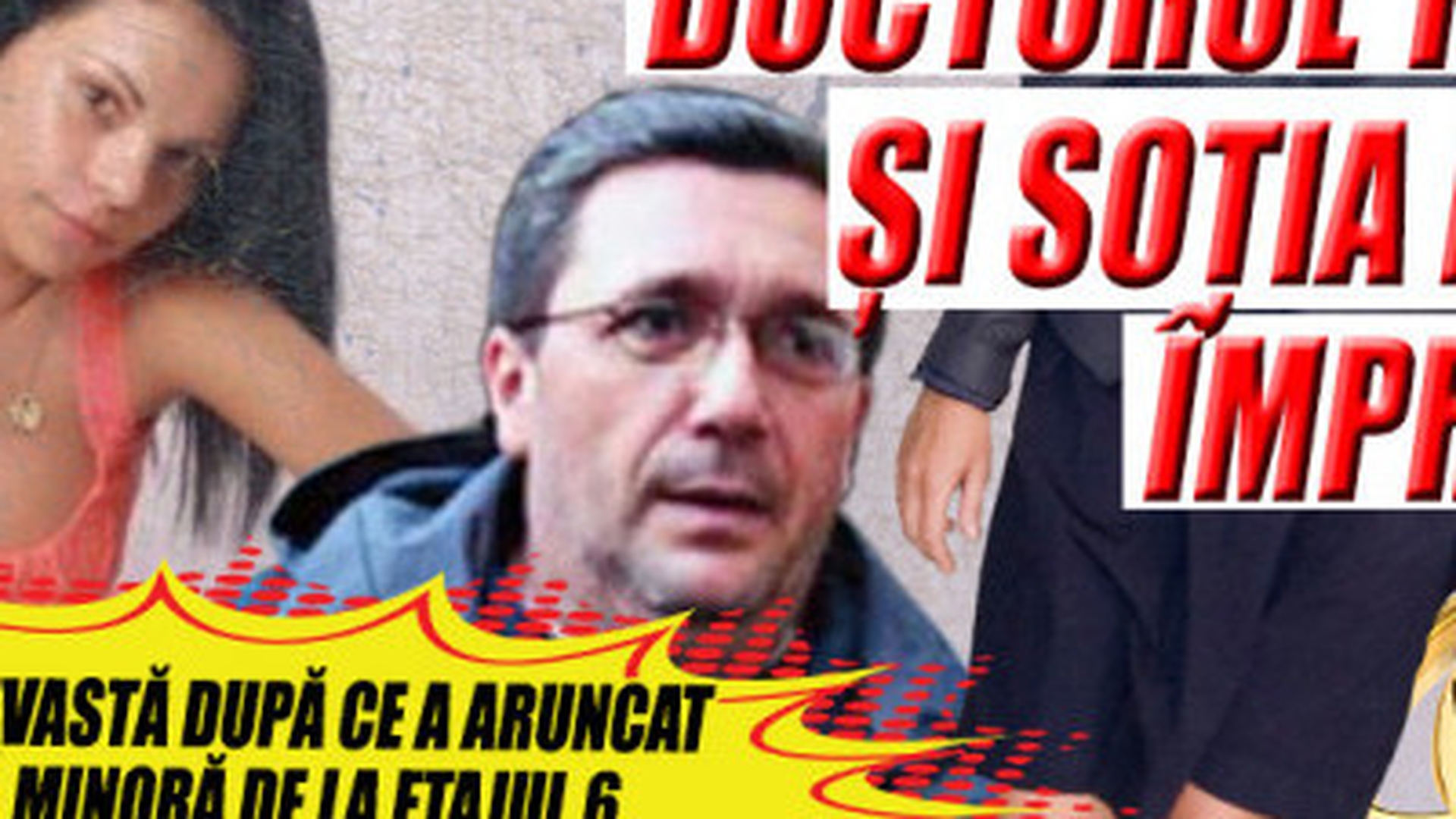Doctorul Trancă şi sotia raman impreuna! Parasit de nevasta după ce a aruncat de la etaj o pacienta, el a primit o noua sansă!