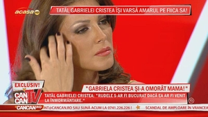 Ilinca a izbucnit în lacrimi in platoul emisiunii CANCAN TV! "Tata imi lipseşte în fiecare zi"