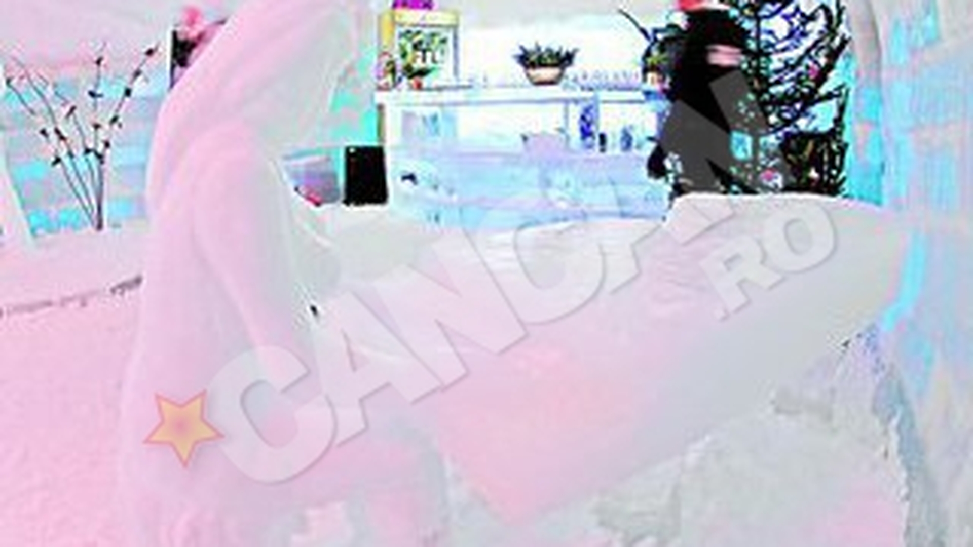 Turistii englezi au dat navala de Craciun la Ice Hotel! La Balea canta o pianista de gheata!