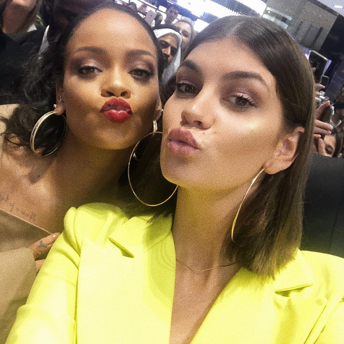 Laura Giurcanu și Rihanna / Sursa Foto: Instagram.com