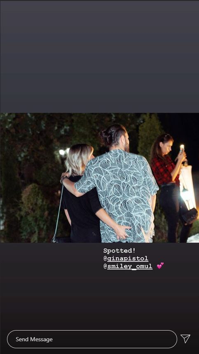 Gina Pistol și Smiley, fotografiați în ipostare tandre! Prezentatoarea de la Antena 1 l-a pipăit într-o zonă intimă pe artist în timp ce erau la o petrecere